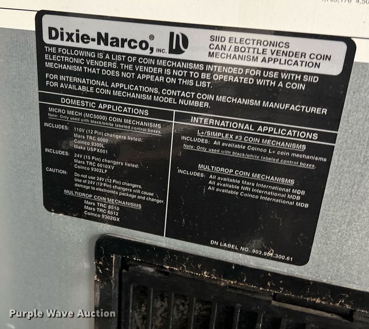 image for item DN3035 (3) vending machines