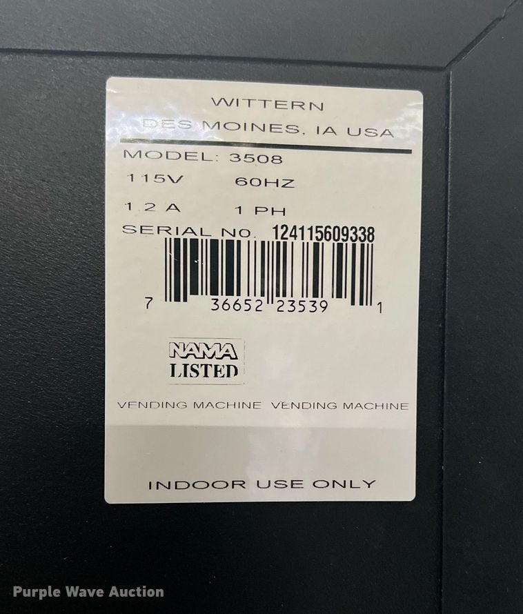 image for item DN3035 (3) vending machines