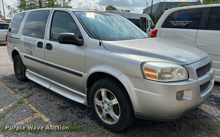 image for item DP3159 2007 Chevrolet Uplander  handicap accessible van