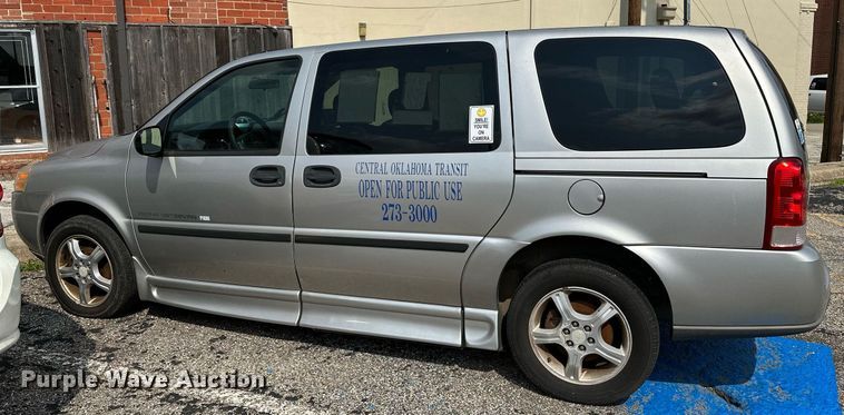 image for item DP3159 2007 Chevrolet Uplander  handicap accessible van