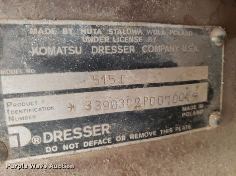 image for item DP7990 1998 Dresser 515C  wheel loader
