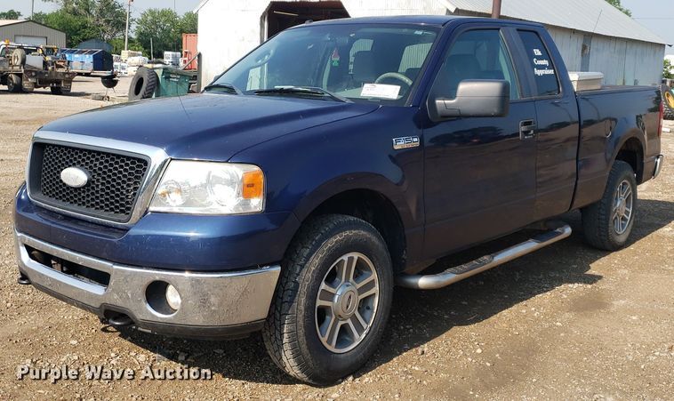 image for item DP7991 2007 Ford F150  SuperCab pickup truck