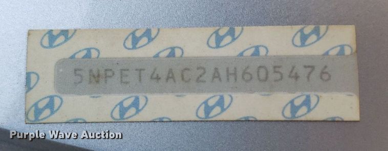 image for item DP7993 2010 Hyundai Sonata