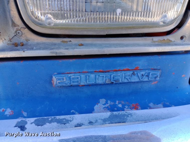 image for item DP7999 1985 Chevrolet S10  pickup truck