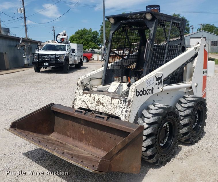 image for item DP8058 1990 Bobcat 843  skid steer loader