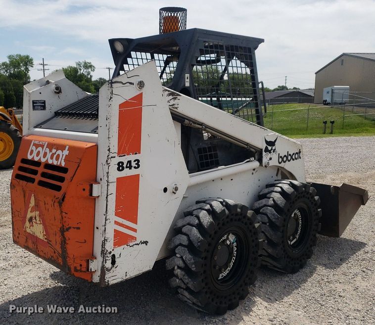 image for item DP8058 1990 Bobcat 843  skid steer loader