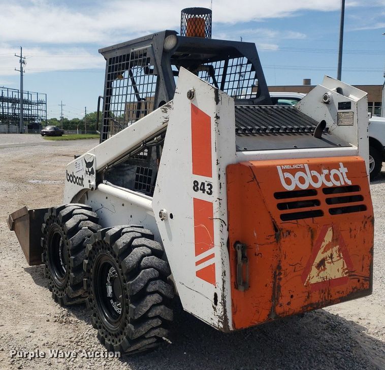 image for item DP8058 1990 Bobcat 843  skid steer loader