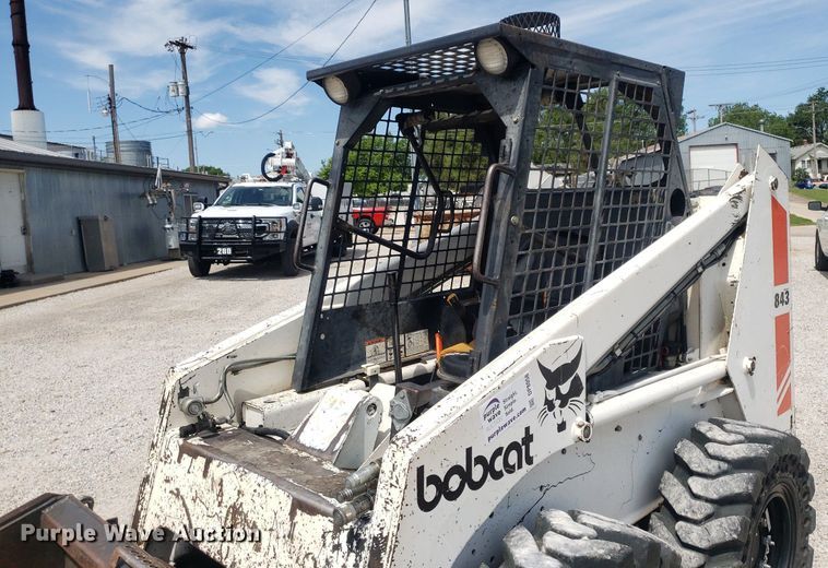 image for item DP8058 1990 Bobcat 843  skid steer loader