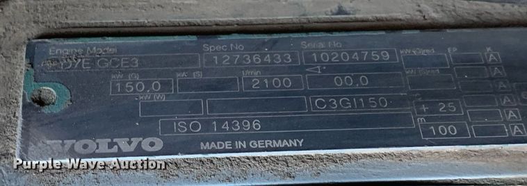 image for item DP8656 2007 Volvo G930  motor grader