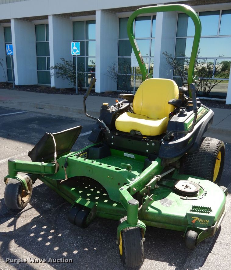 image for item IB9813 2016 John Deere Z970R  ZTR lawn mower
