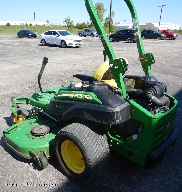 image for item IB9813 2016 John Deere Z970R  ZTR lawn mower