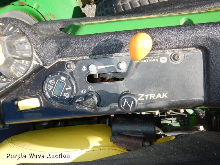 image for item IB9813 2016 John Deere Z970R  ZTR lawn mower