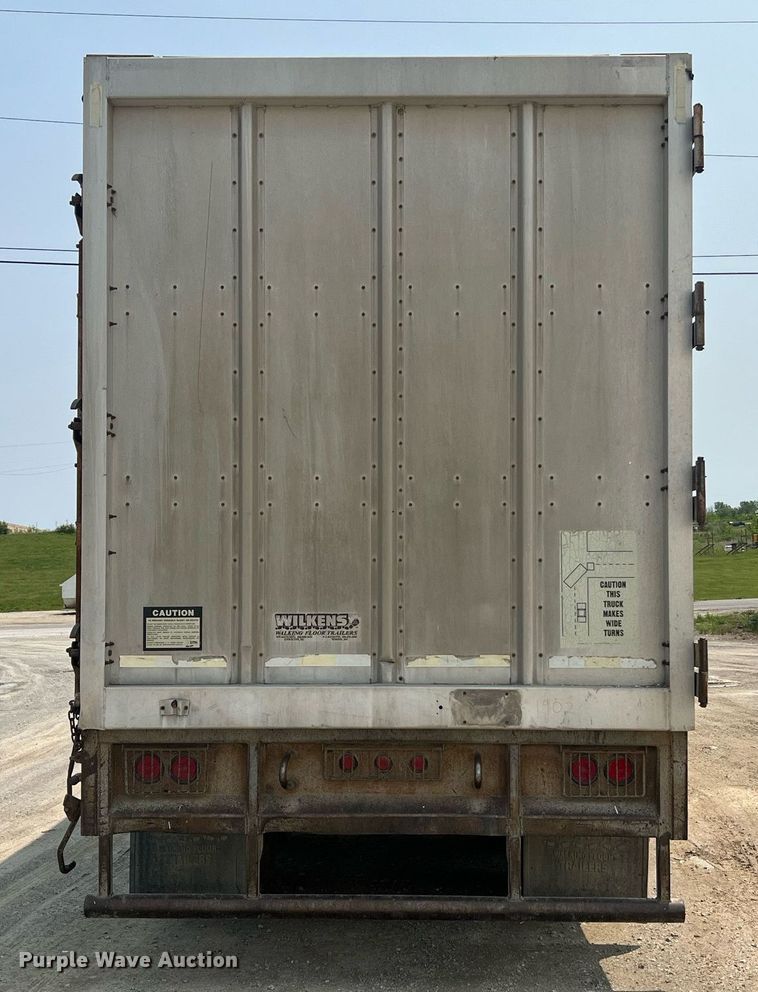 image for item II9019 2001 Wilkens 50130A0TW  walking floor trailer