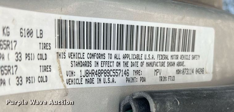 image for item II9147 2009 Jeep Grand Cherokee Laredo  SUV