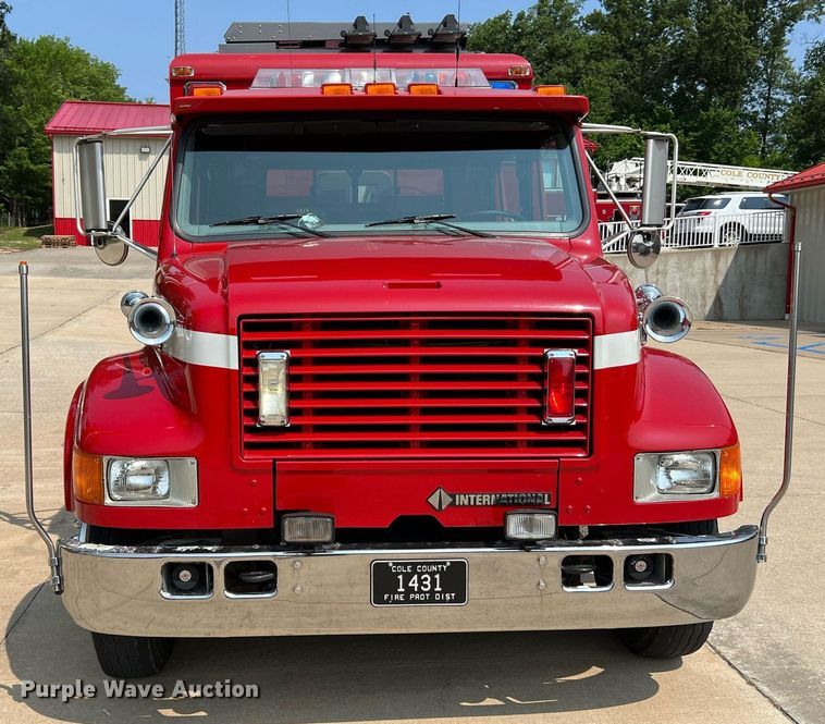 image for item II9156 1997 International 4700  rescue vehicle