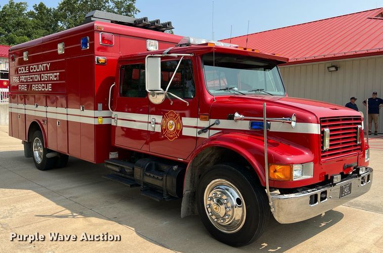 image for item II9156 1997 International 4700  rescue vehicle