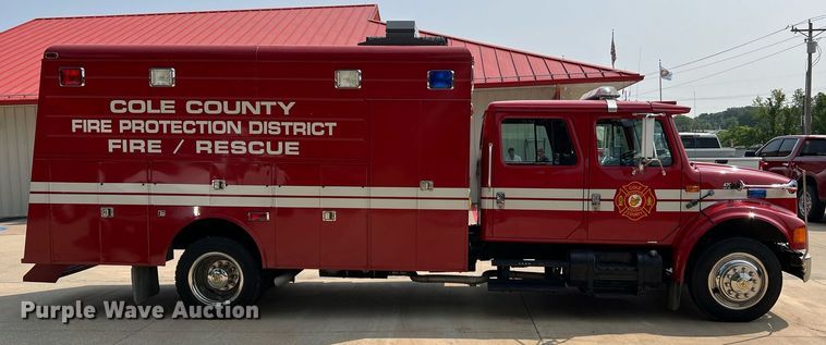 image for item II9156 1997 International 4700  rescue vehicle