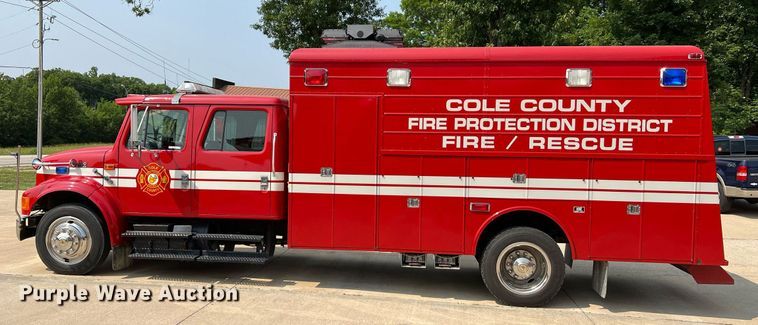 image for item II9156 1997 International 4700  rescue vehicle