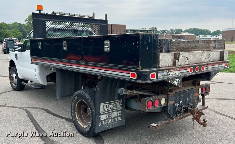 image for item II9170 2009 Ford F350 Super Duty XL  dump flatbed pickup truck