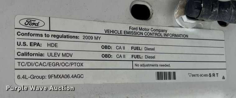 image for item II9170 2009 Ford F350 Super Duty XL  dump flatbed pickup truck