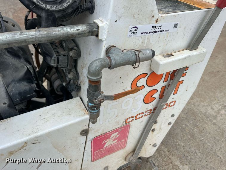 image for item II9171 Core Cut CC3500  concrete saw