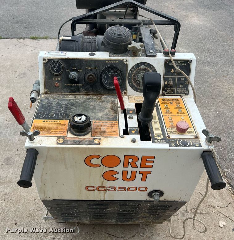 image for item II9171 Core Cut CC3500  concrete saw