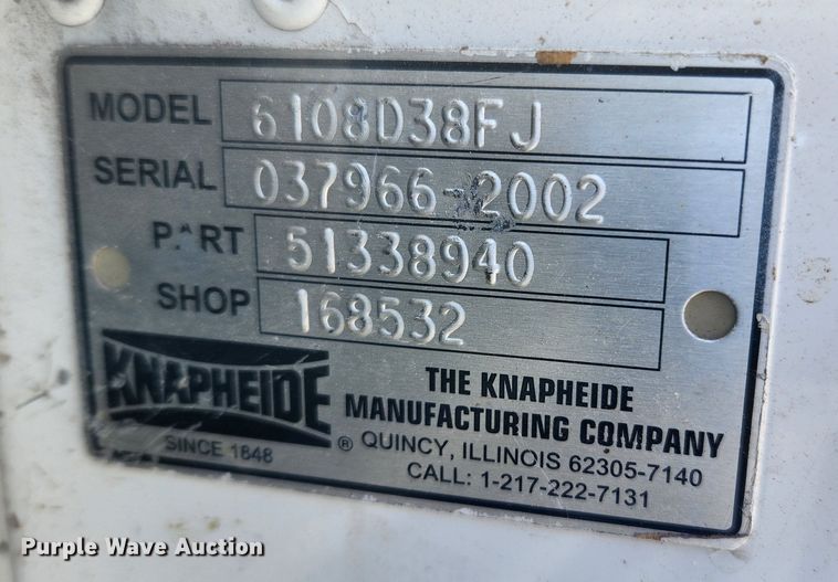 image for item JB9554 2003 Ford F350 Super Duty XL  utility bed pickup truck