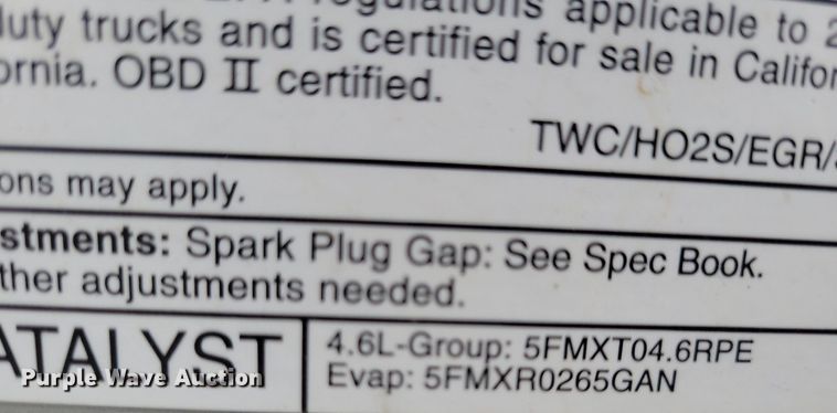 image for item JO9200 2005 Ford E150 XLT  van