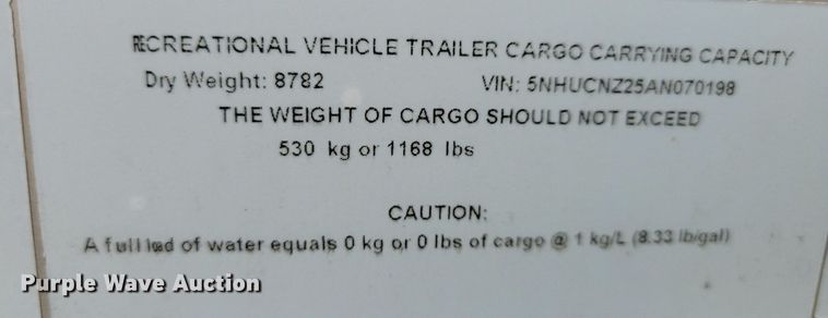 image for item JO9202 2010 Forest River  restroom trailer