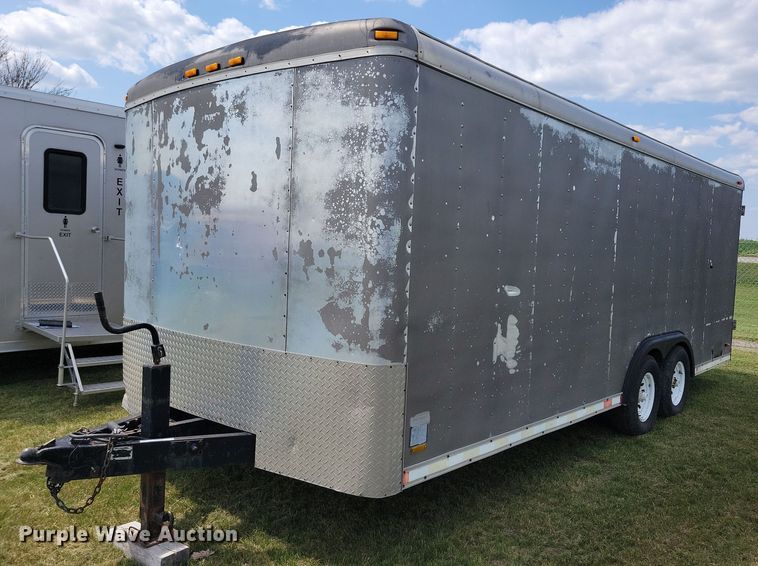 image for item JO9203 1995 Pace American  enclosed cargo trailer