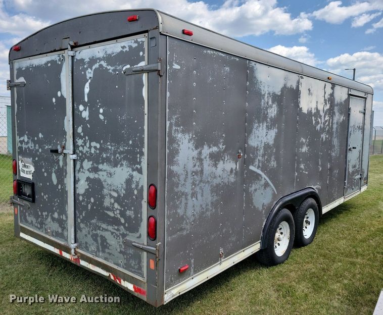 image for item JO9203 1995 Pace American  enclosed cargo trailer