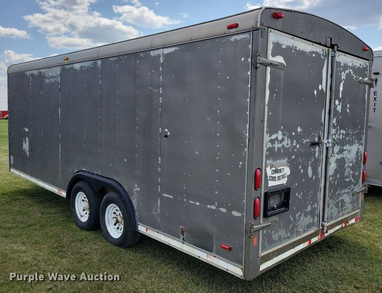 image for item JO9203 1995 Pace American  enclosed cargo trailer