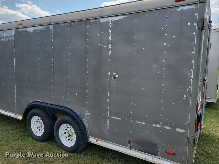 image for item JO9203 1995 Pace American  enclosed cargo trailer