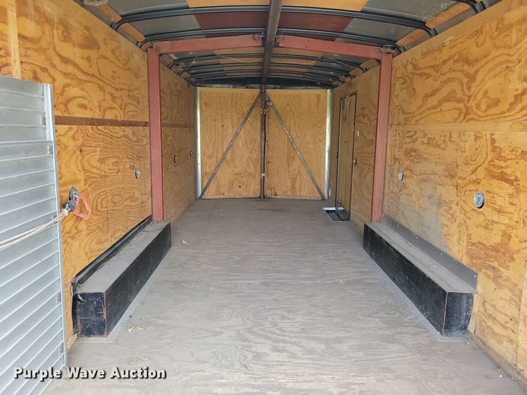 image for item JO9203 1995 Pace American  enclosed cargo trailer