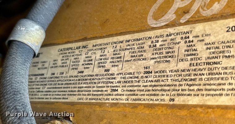 image for item KL9027 2005 Blue Bird  school bus