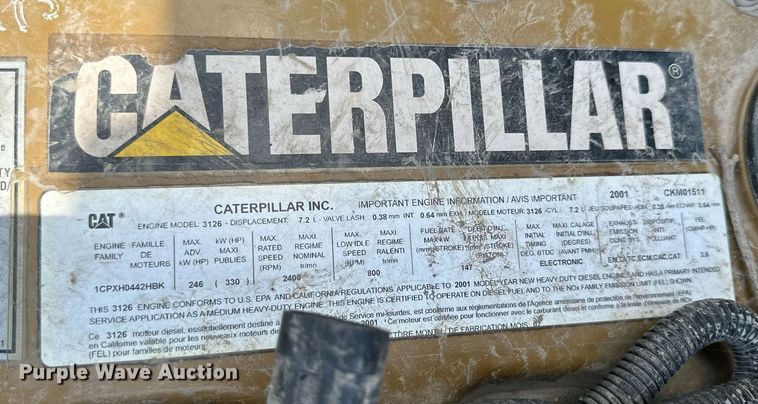 image for item KL9028 2001 Thomas Built  school bus