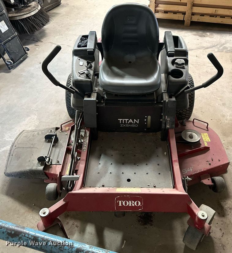 image for item KX9088 Toro Titan ZX5450  ZTR lawn mower