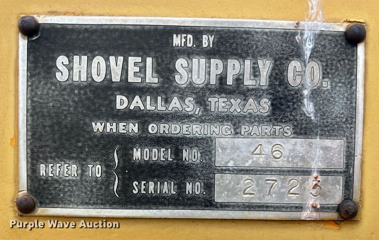 image for item LB9329 Shovel Supply 46  double drum roller