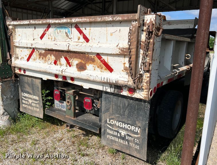 image for item LB9332 2003 Ford F550  Crew Cab dump truck