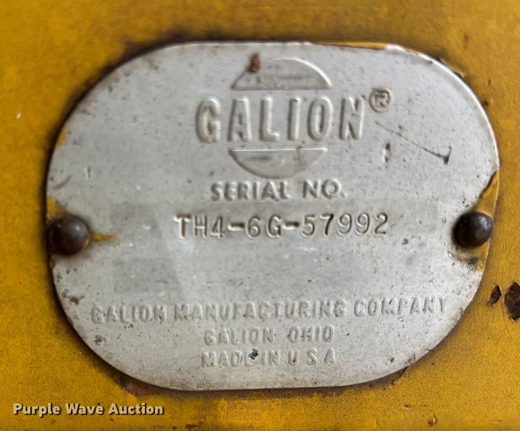 image for item LB9345 Galion  double drum roller