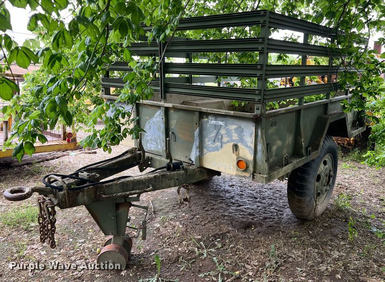 image for item LB9346 Johnson M105A2  utility trailer