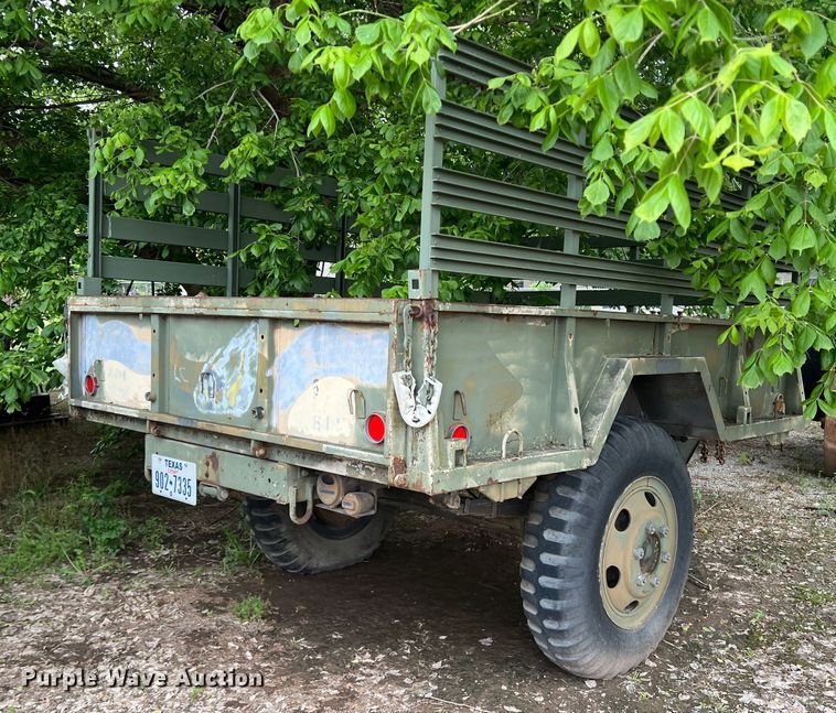 image for item LB9346 Johnson M105A2  utility trailer