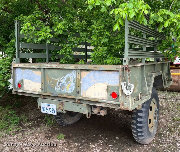 image for item LB9346 Johnson M105A2  utility trailer