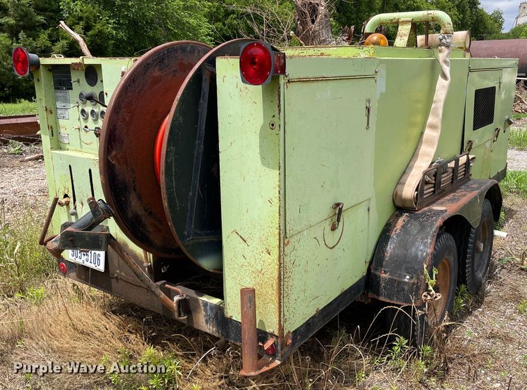 image for item LB9348 F.E Myers RJ-0635  sewer jetter trailer