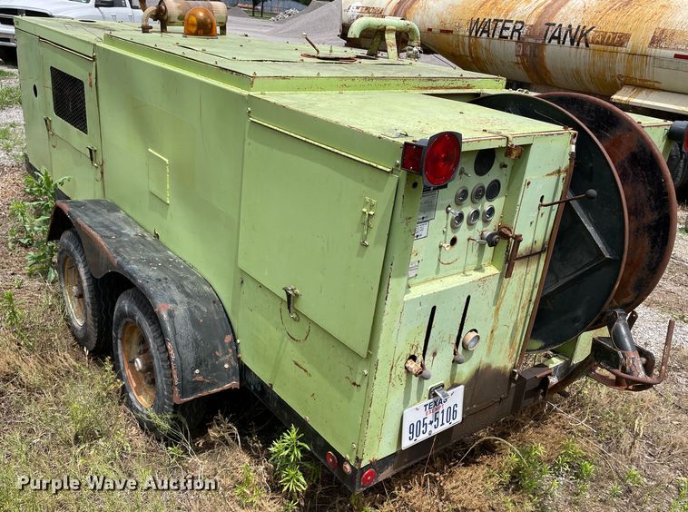 image for item LB9348 F.E Myers RJ-0635  sewer jetter trailer
