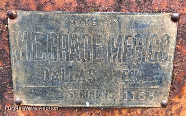 image for item LB9352 W.E. Grace  double drum roller