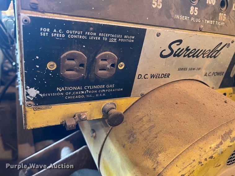 image for item LB9357 Sureweld 6CCK-331E/1F  welder/generator