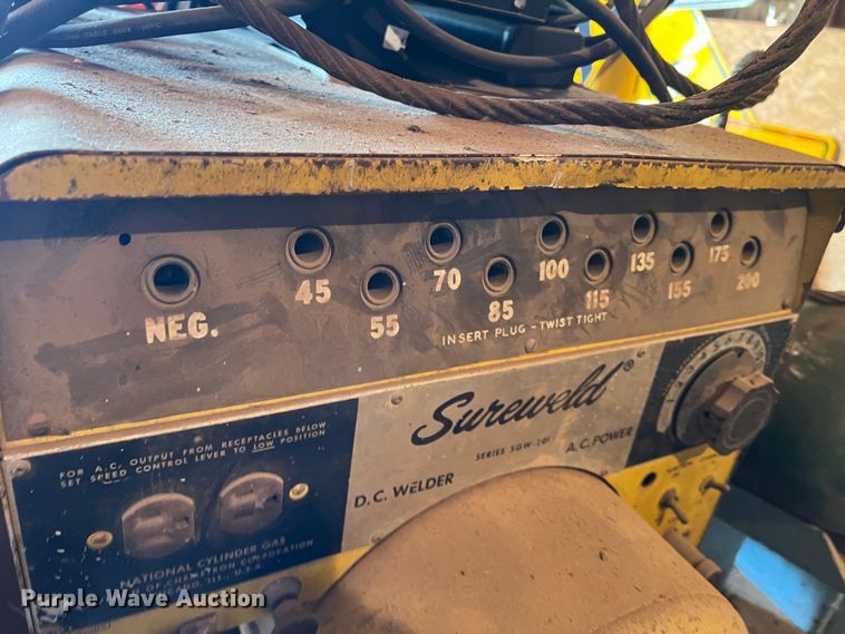 image for item LB9357 Sureweld 6CCK-331E/1F  welder/generator