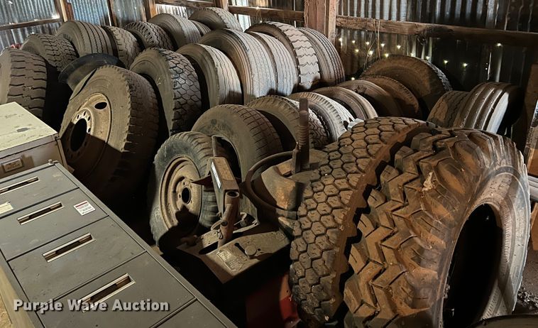 image for item LB9361 Approximately 27 tires and wheels