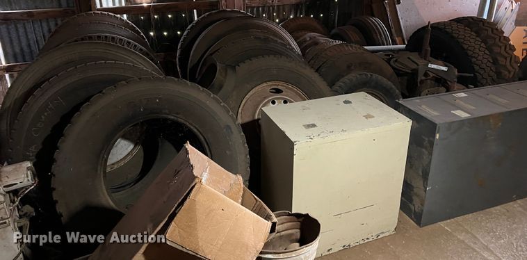 image for item LB9361 Approximately 27 tires and wheels